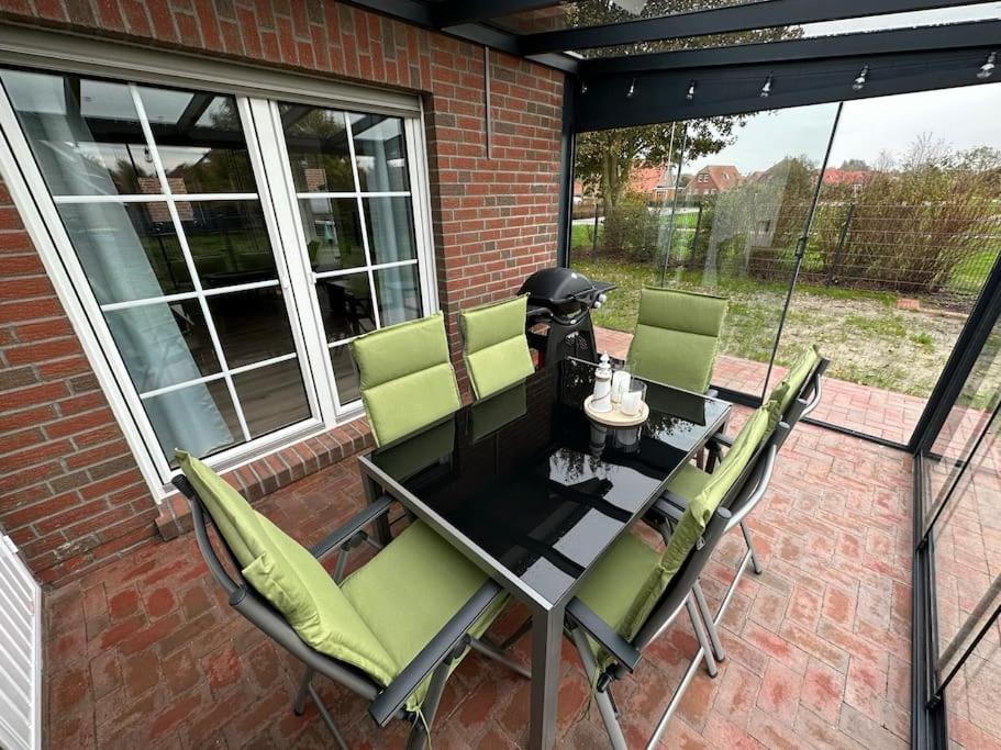 Ferienwohnung Haus Zuckersnuut Dornum Exterior foto
